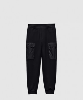 프라다 코튼 플리스 조거 팬츠