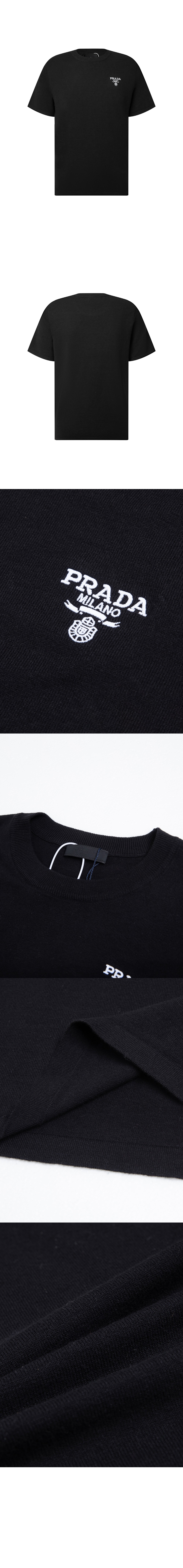 프라다 코튼 티셔츠