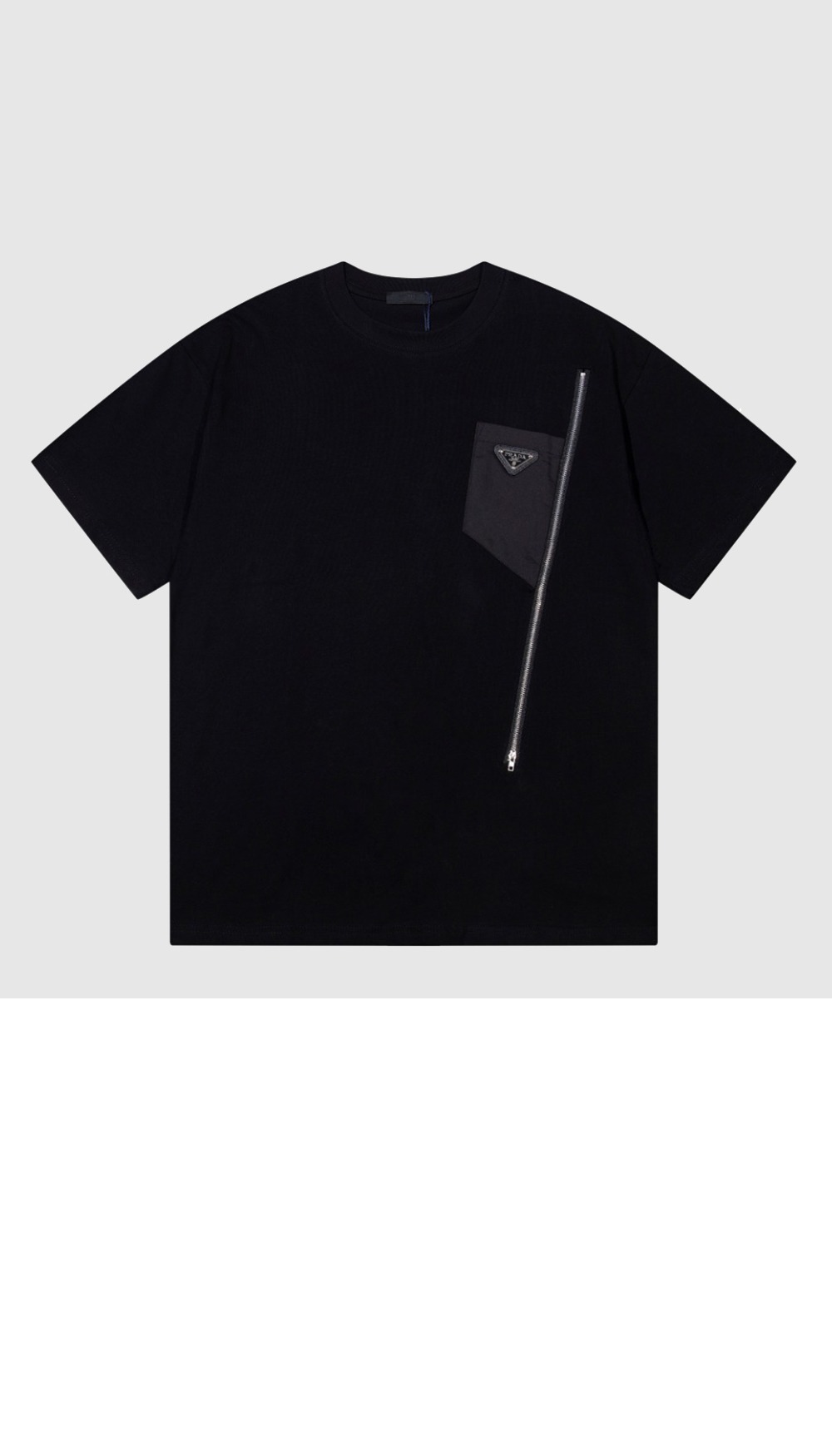 프라다 로고 프린트 반팔