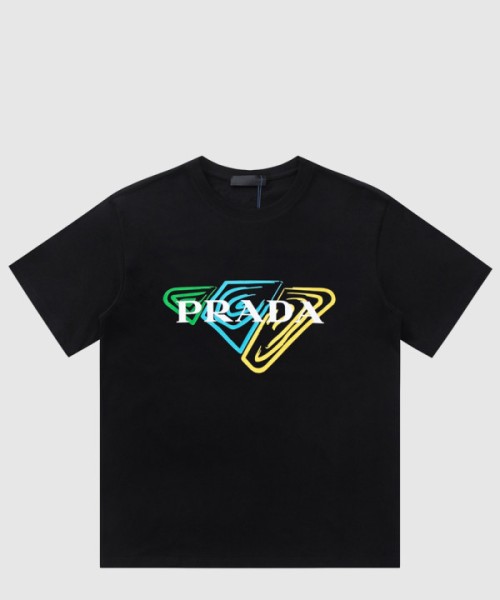 프라다 로고 프린트 반팔