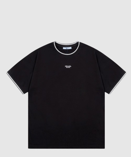 프라다 로고 프린트 반팔