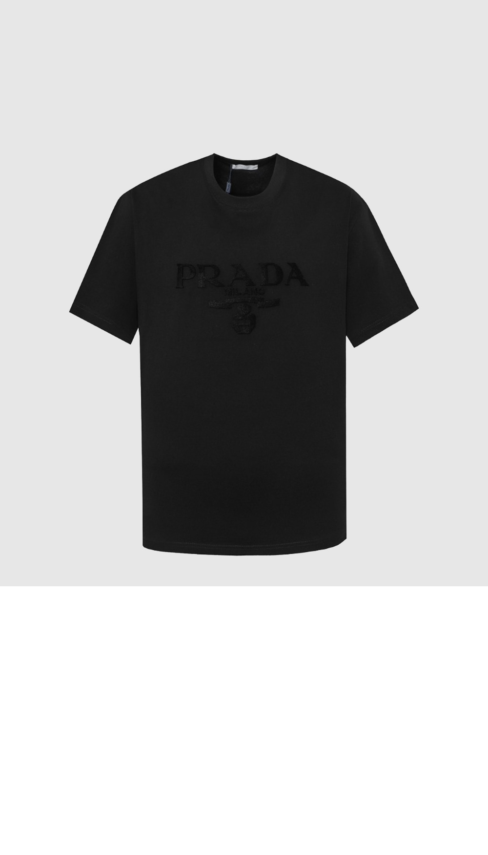 프라다 로고 프린트 반팔