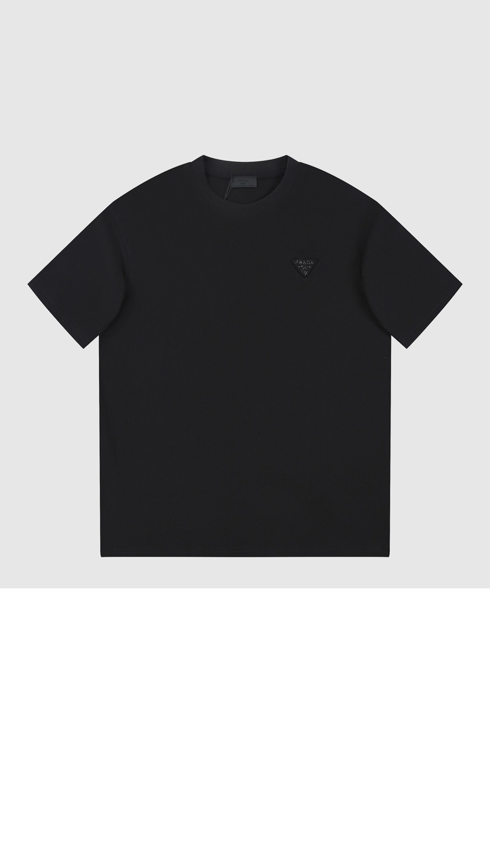 프라다 로고 폴로 셔츠