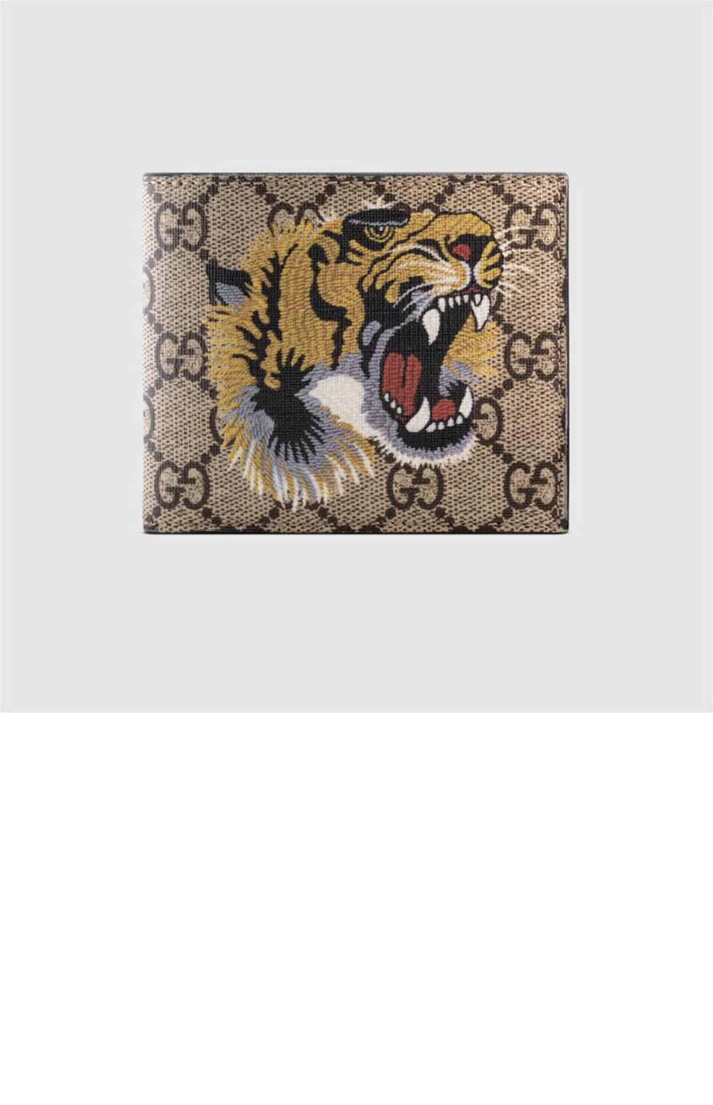 구찌 타이거 GG 수프림 반지갑 451268