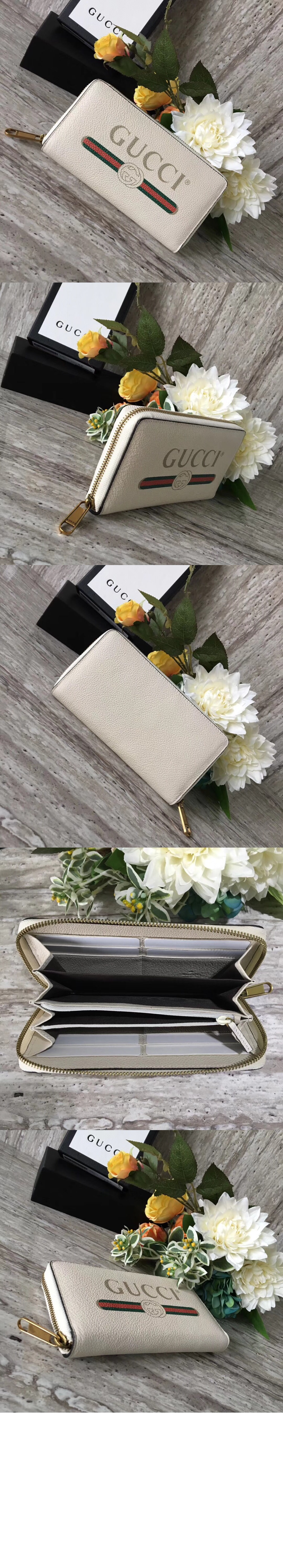 구찌 레더 빈티지 지퍼월렛 422496