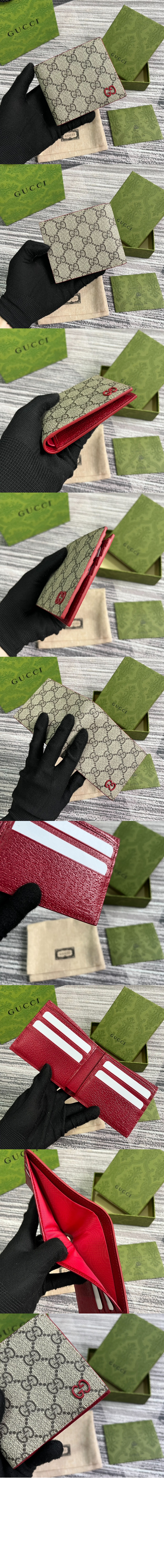 구찌 GG 디테일 지갑 768243