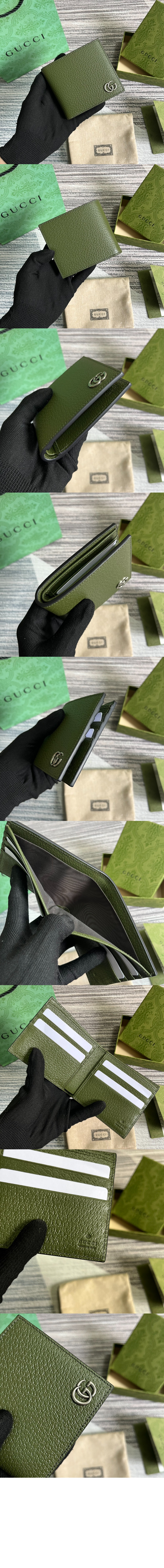 구찌 GG 마몽 레더 반지갑 428726