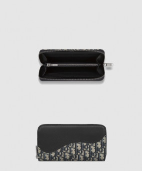 디올 지퍼 장지갑 2ADBC