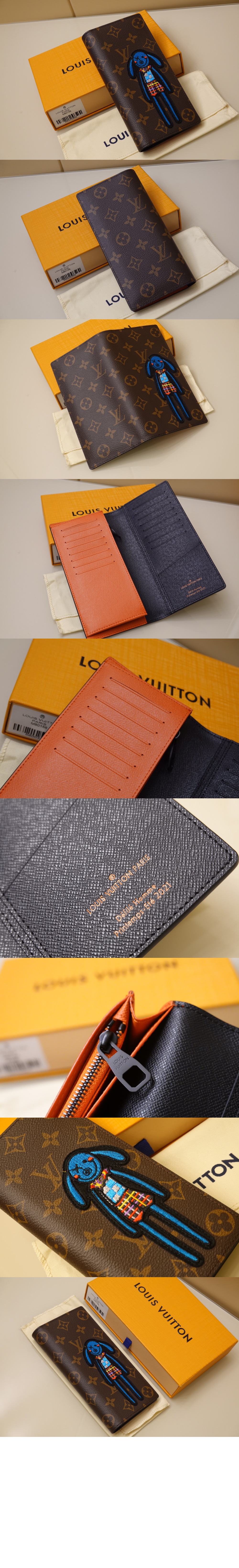 루이비통 브라짜 월렛 M80158