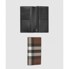 버버리 체크 E 캔버스 장지갑 80366701