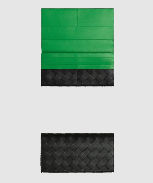 보테가베네타 동전 지갑을 갖춘 인트레치아토 장지갑 749438