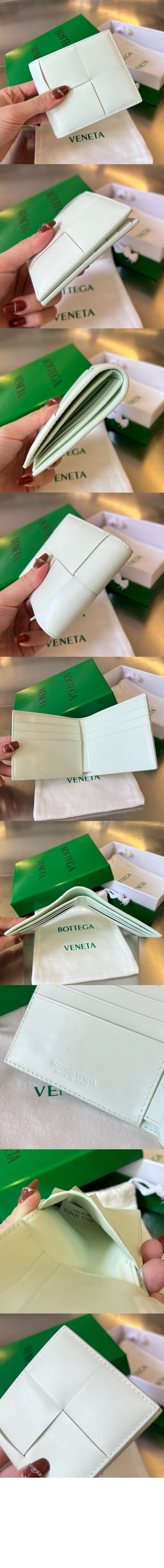 보테가베네타 카세트 폴더형 지갑 649603