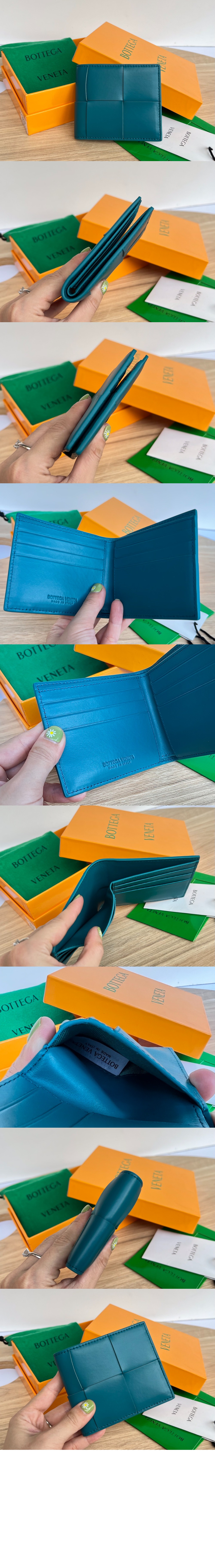 보테가베네타 카세트 폴더형 지갑 649603