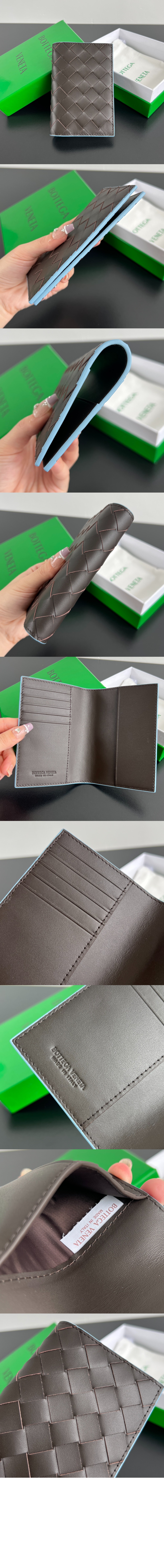보테가베네타 인트레치아토 여권 케이스 749441