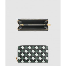 보테가베네타 소가죽 위빙 지퍼 지갑 742332