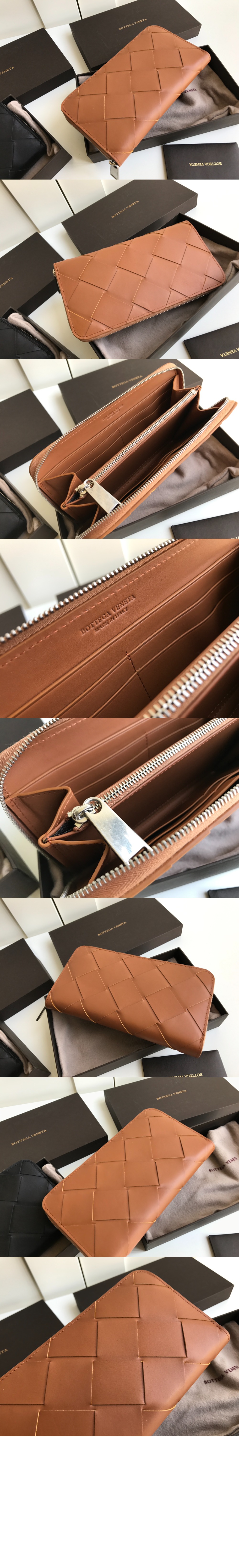 보테가베네타 인트레치아토 지퍼월렛 573431