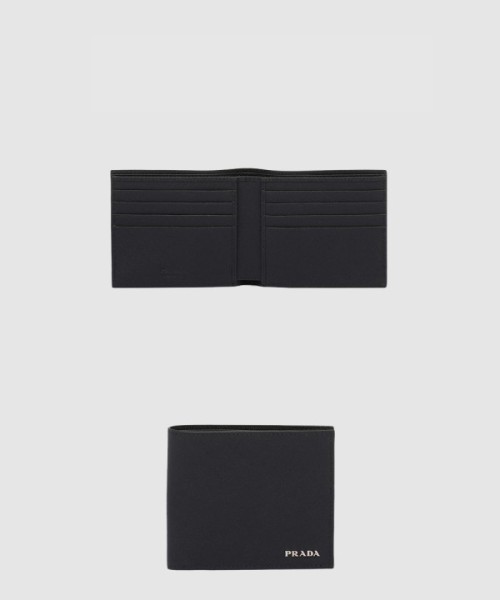 프라다 사피아노 레더 투톤 반지갑 2MO513
