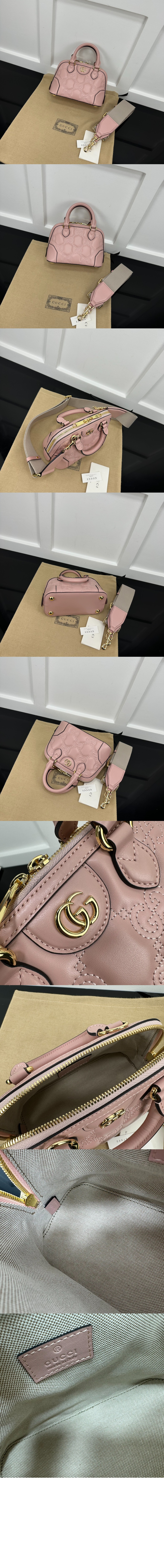 마틀라세 레더 핸드백 727793