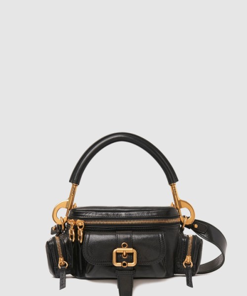 끌로에 작고 부드러운 가죽 카메라 가방 AS534