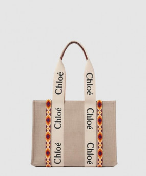 끌로에 미듐 퀼팅자수 토트백 CHC22