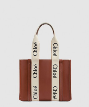 끌로에 우디 토트백 미듐 AS383