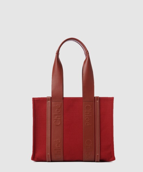 끌로에 우디 토트백 미듐 WS383