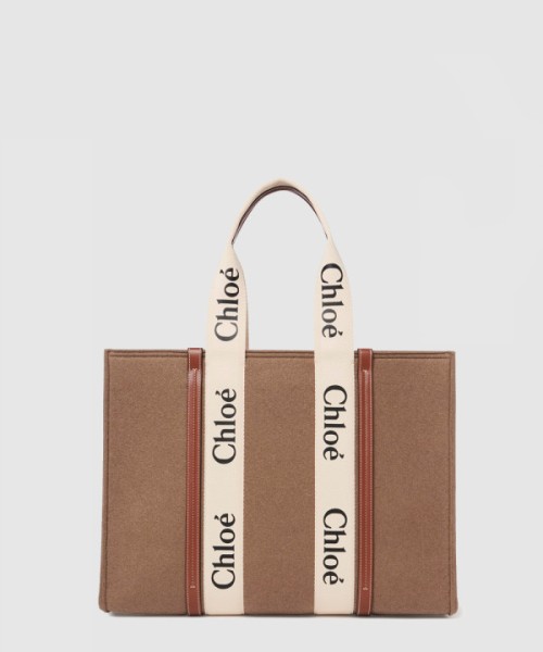 끌로에 우디 토트백 라지 WS382