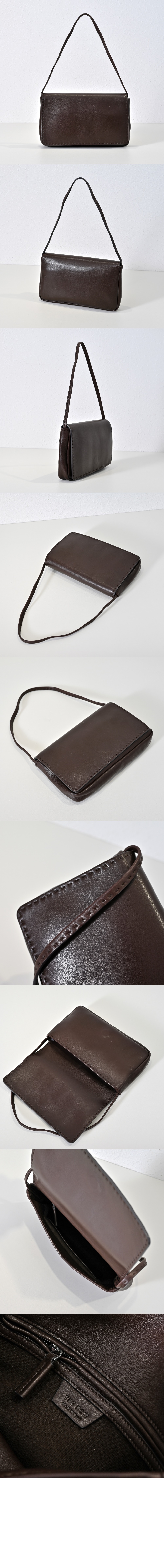 더로우 뉘앙스 블랙 숄더백 W1724L