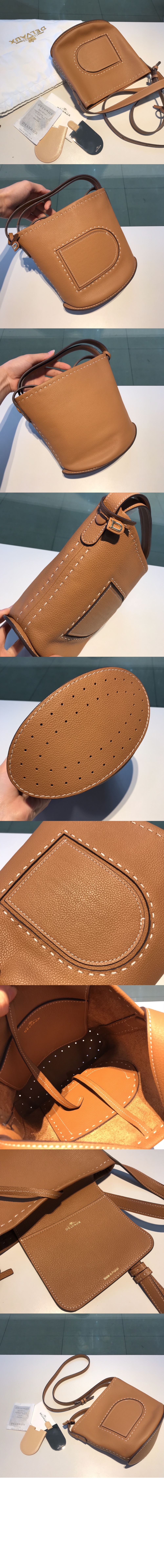 델보 핀 미니 버킷백