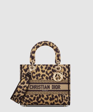 디올 레이디백 디라이트 미듐 M0565