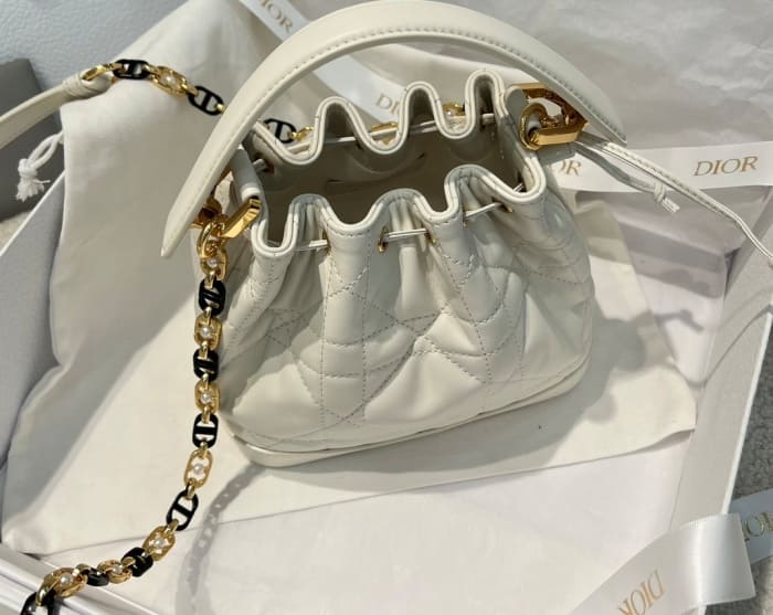 디올 졸리 버킷백 스몰 매크로까나쥬