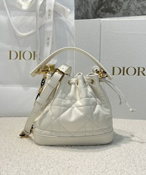 디올 졸리 버킷백 스몰 매크로 까나쥬