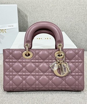 디올 레이디 디조이 미디움 백