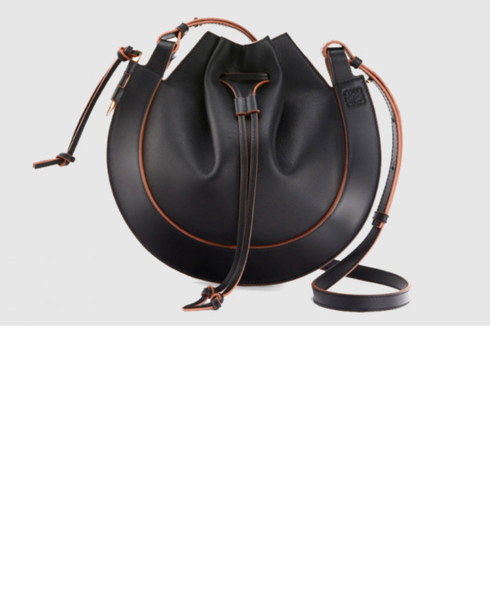 로에베 홀스슈 숄더백 카프스킨