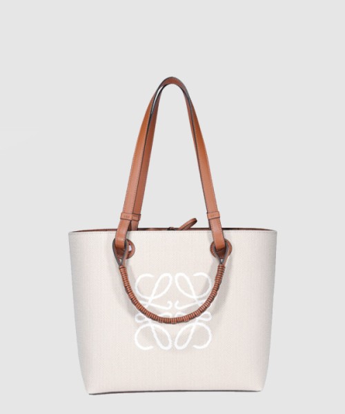 로에베 아나그램 토트백 캔버스 스몰