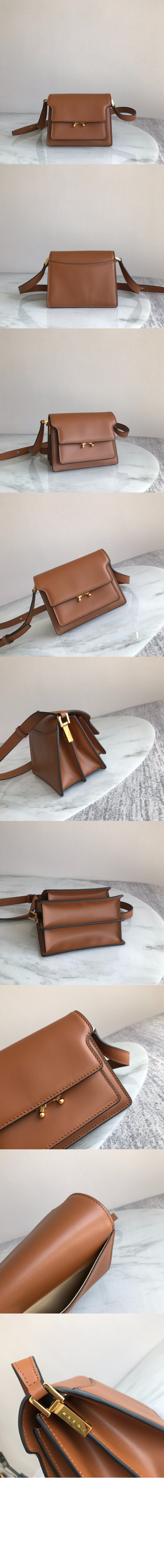 마르니 트렁크백 페이던트 미니