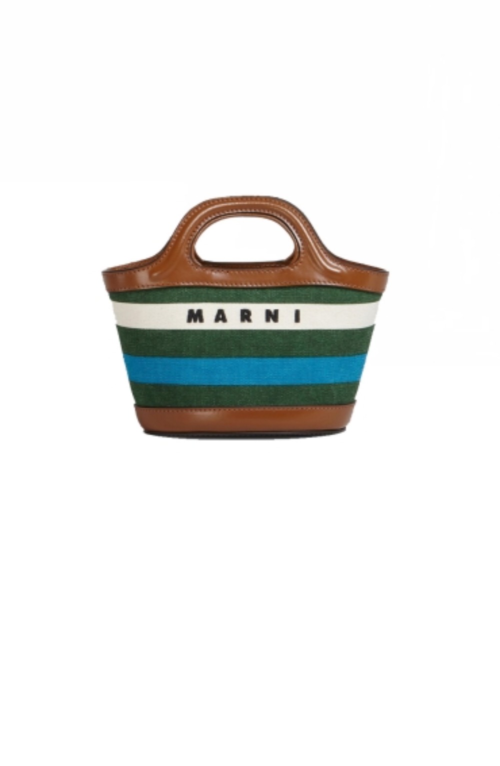 마르니 트로피칼리아 캔버스백 마이크로