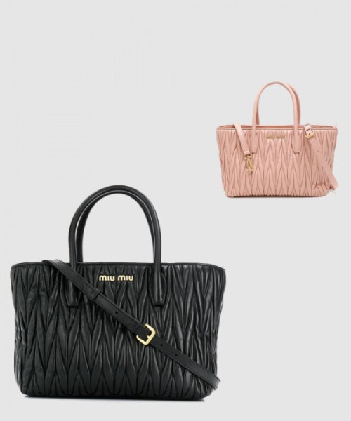 미우미우 마테라쎄 토트백 5BG163