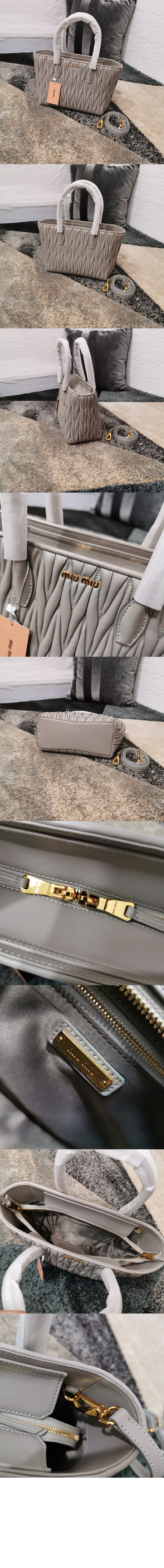 미우미우 마테라쎄 토트백 5BG163