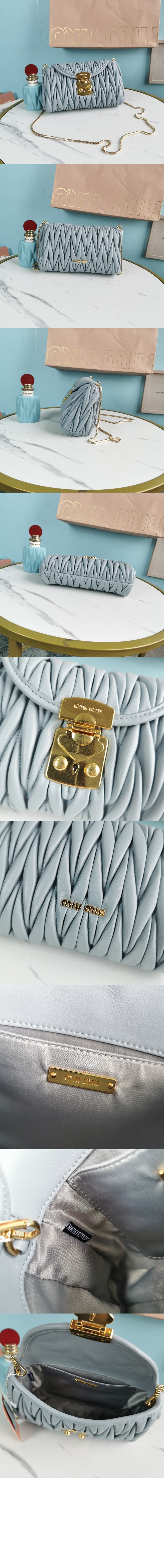 미우미우 마테라쎄 숄더백 5BH196