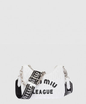 미우미우 마테라쎄 데님 숄더백 5BH211