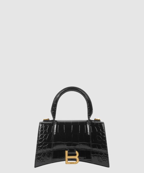 발렌시아가 미니 크로커다일 핸드백 592833