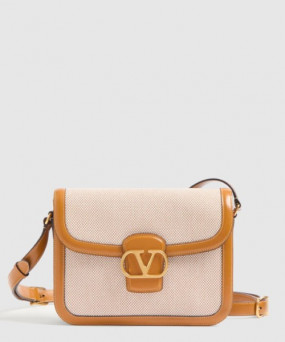 발렌티노 가라바니 9TO5 캔버스 숄더백