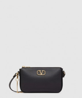 발렌티노 브이로고 시그니처 카프스킨 미니 크로스바디백