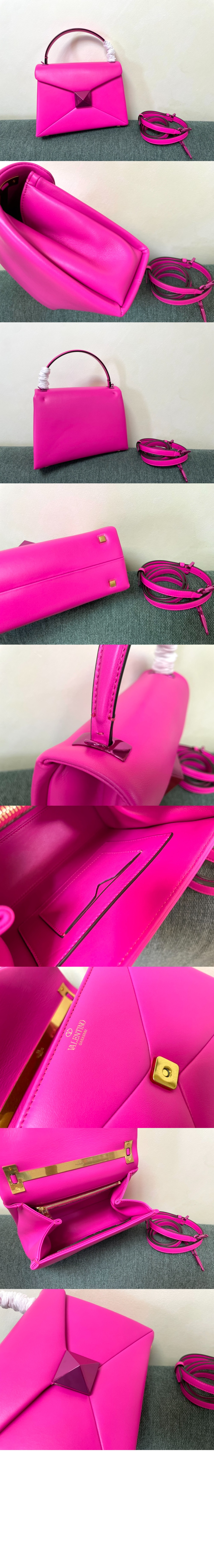 발렌티노 원 스터드 탑핸들백