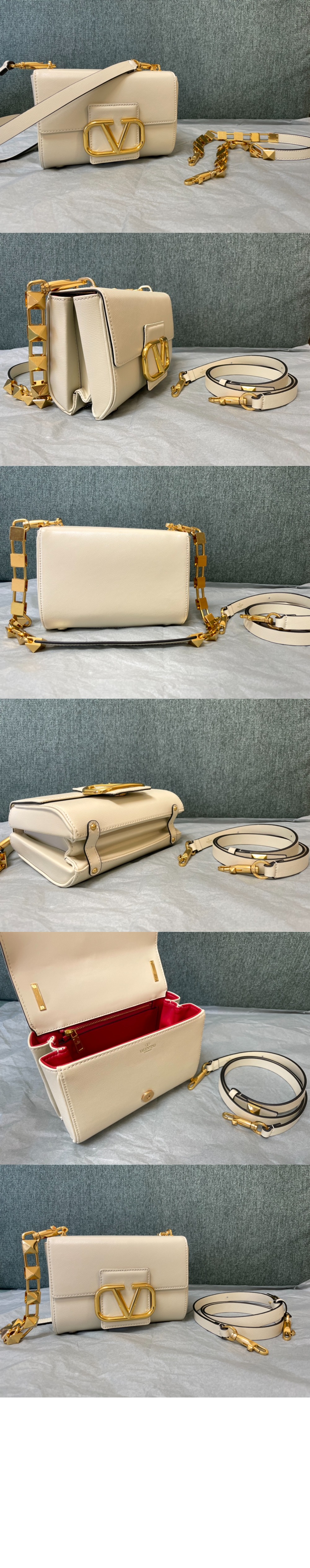 발렌티노 스터드 사인 숄더백