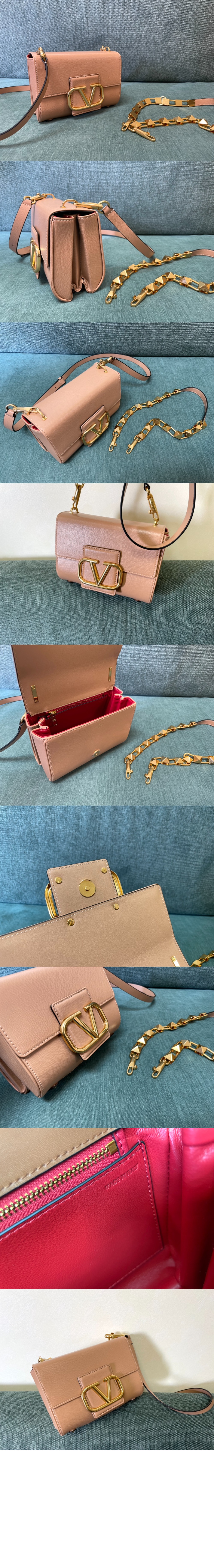 발렌티노 스터드 사인 숄더백