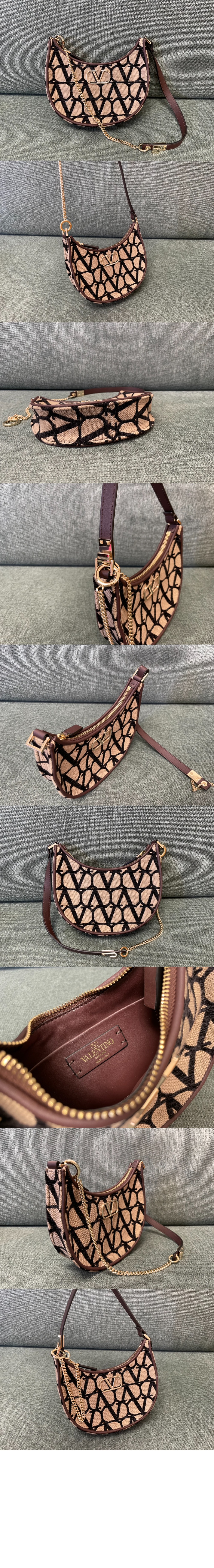 발렌티노 브이로고 시그니처 호보백 미니