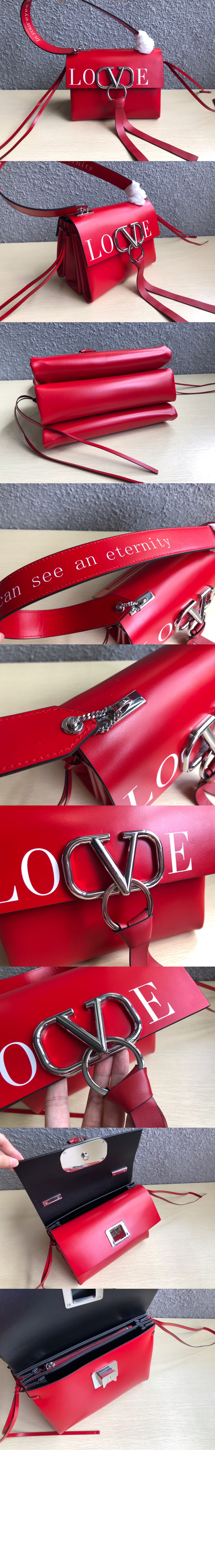 발렌티노 브이링 숄더백