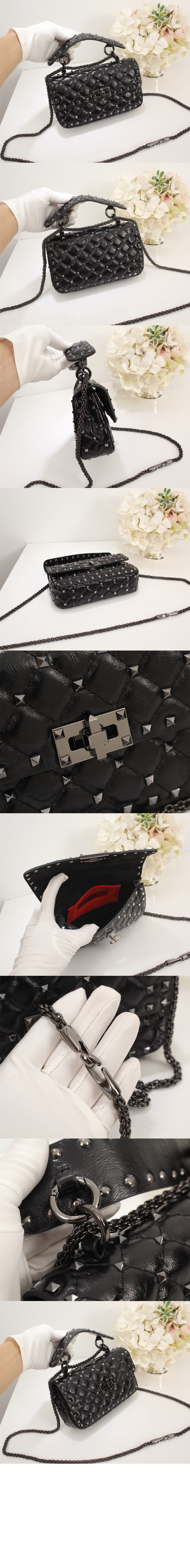 발렌티노 락스터드 스파이크백 스몰